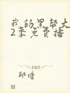 我的黑帮大佬第2季免费播