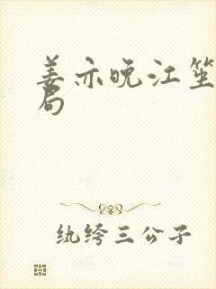 姜亦晚江笙大结局