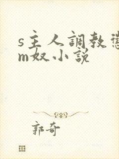 s主人调教惩罚m奴小说