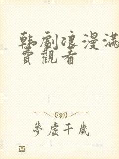 韩剧浪漫满屋免费观看