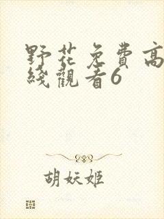 野花免费高清在线观看6