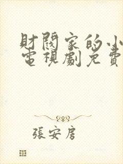 财阀家的小儿子电视剧免费