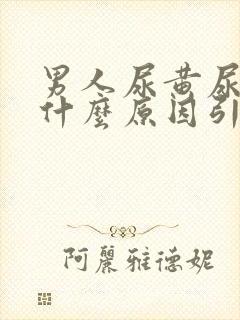 男人尿黄尿痛是什么原因引起的封面