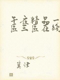 午夜精品一区二区三区在线封面