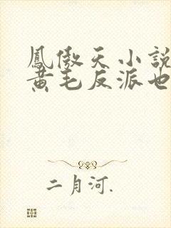 凤傲天小说里的黄毛反派也想幸福小说txt封面