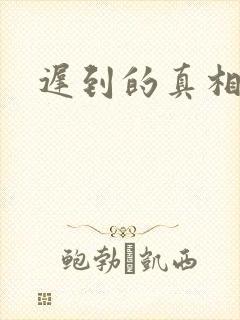 迟到的真相短剧