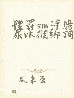 体罚sm灌肠憋尿vk捆绑调教