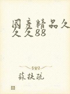 国产精品久久久久久88