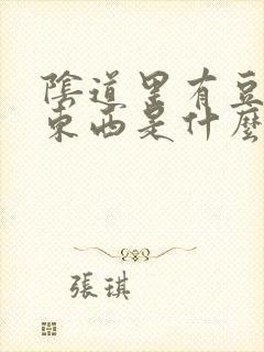 阴道里有豆腐渣东西是什么原因