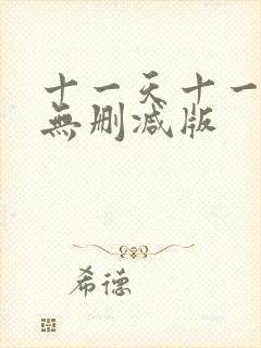 十一天十一夜4无删减版