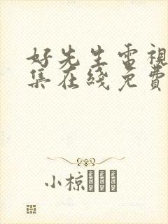 好先生电视剧全集在线免费