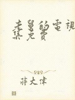 老舅的电视剧全集免费封面