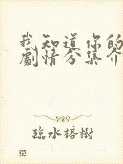 我知道你的秘密剧情分集介绍