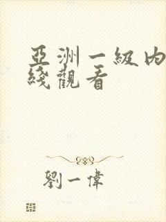 亚洲一级内射在线观看