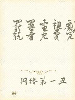 罚罪电视剧在线观看免费完整版高清