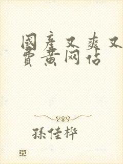 国产又爽又黄免费黄网站