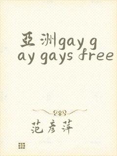 亚洲gay gay gays free