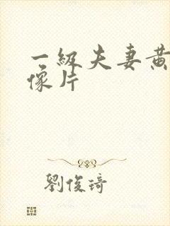 一级夫妻黄色录像片