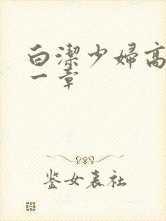 白洁少妇高义第一章