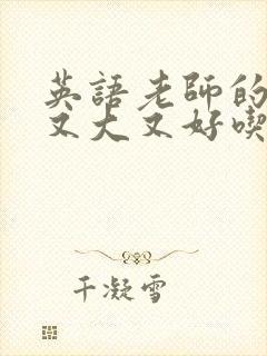 英语老师的兔子又大又好吃封面