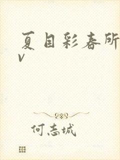 夏目彩春所有av