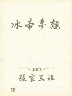 冰帝梦想封面