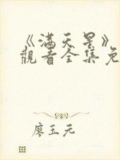 《满天星》在线观看全集免费播放