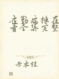 夜勤病栋在线观看全集完整版动漫封面