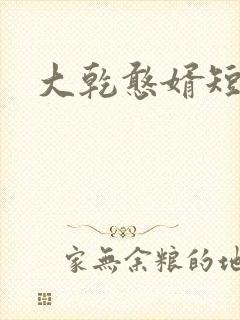 大乾憨婿短剧