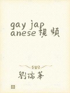gay japanese视频