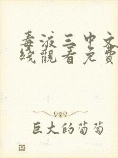 毒液三中文版在线观看免费高清完整