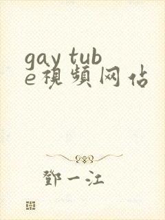 gay tube视频网站封面