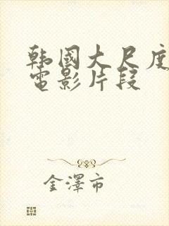 韩国大尺度床戏电影片段