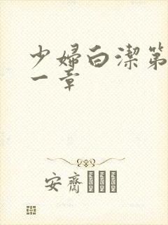 少妇白洁第二十一章封面