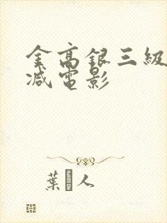 金高银三级无删减电影