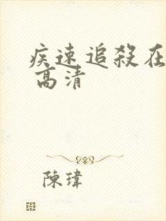 疾速追杀在线1 高清