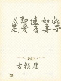 《即使如此我还是爱着妻子》