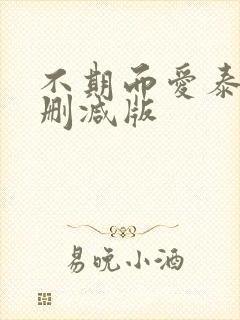 不期而爱泰剧未删减版