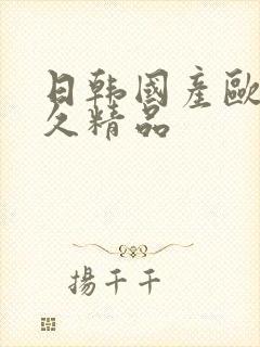 日韩国产欧美久久精品