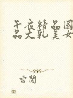 午夜精品国产精品大乳美女