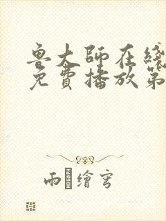 鲁大师在线观看免费播放第6集封面