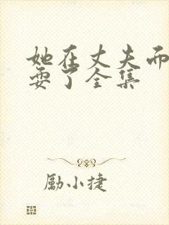 她在丈夫面前被耍了全集封面