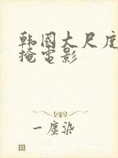 韩国大尺度无遮掩电影