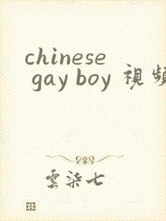 chinese gay boy 视频封面