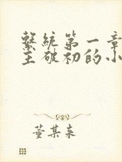 系统第一章给宿主破初的小说