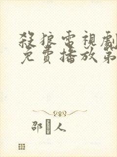 杀狼电视剧全集免费播放第30集在线观看