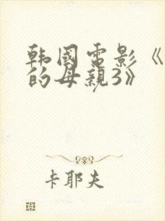 韩国电影《年轻的母亲3》