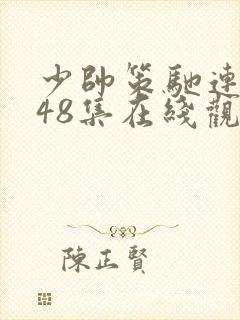 少帅策驰连续剧48集在线观看免费