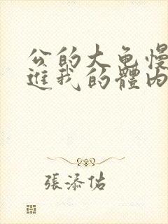 公的大龟慢慢挺进我的体内视频