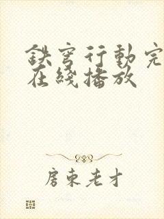 铁穹行动完整版在线播放封面